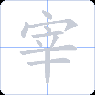 宰 획순