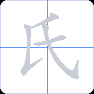 氏 획순