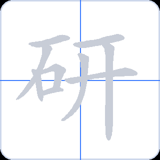 研 획순