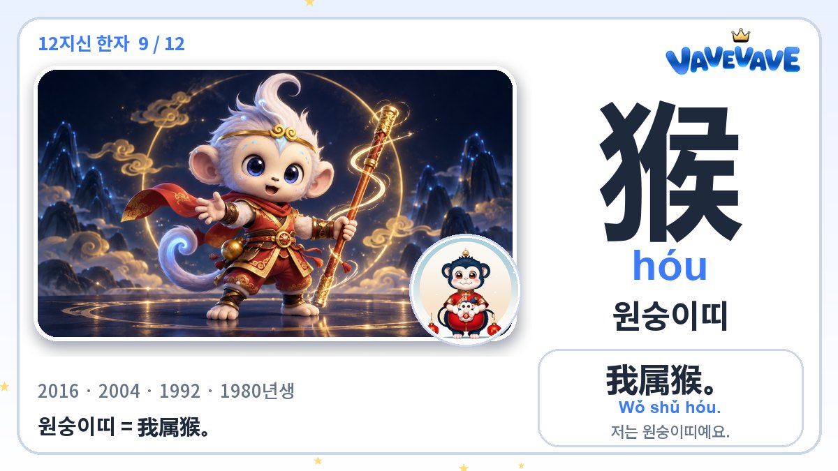猴 원숭이띠