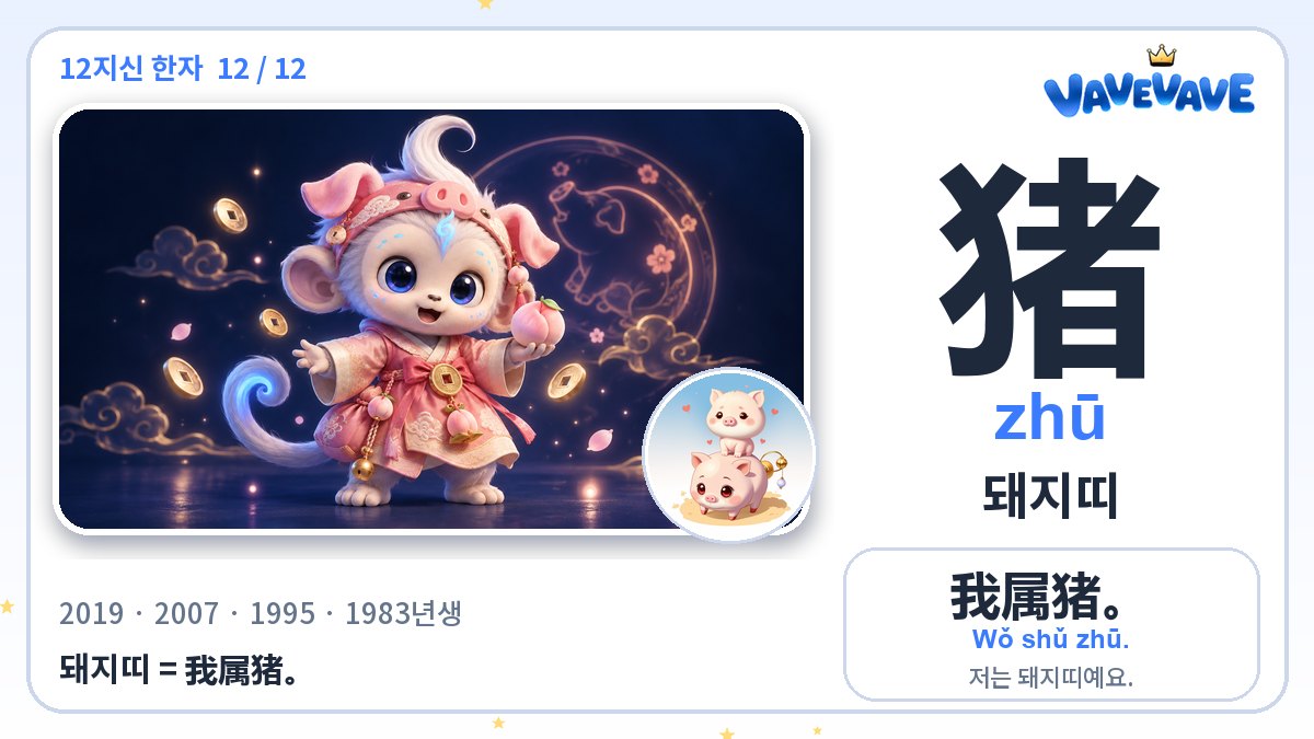 猪 돼지띠