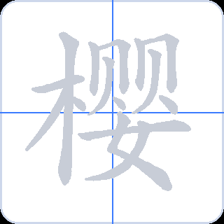樱 획순